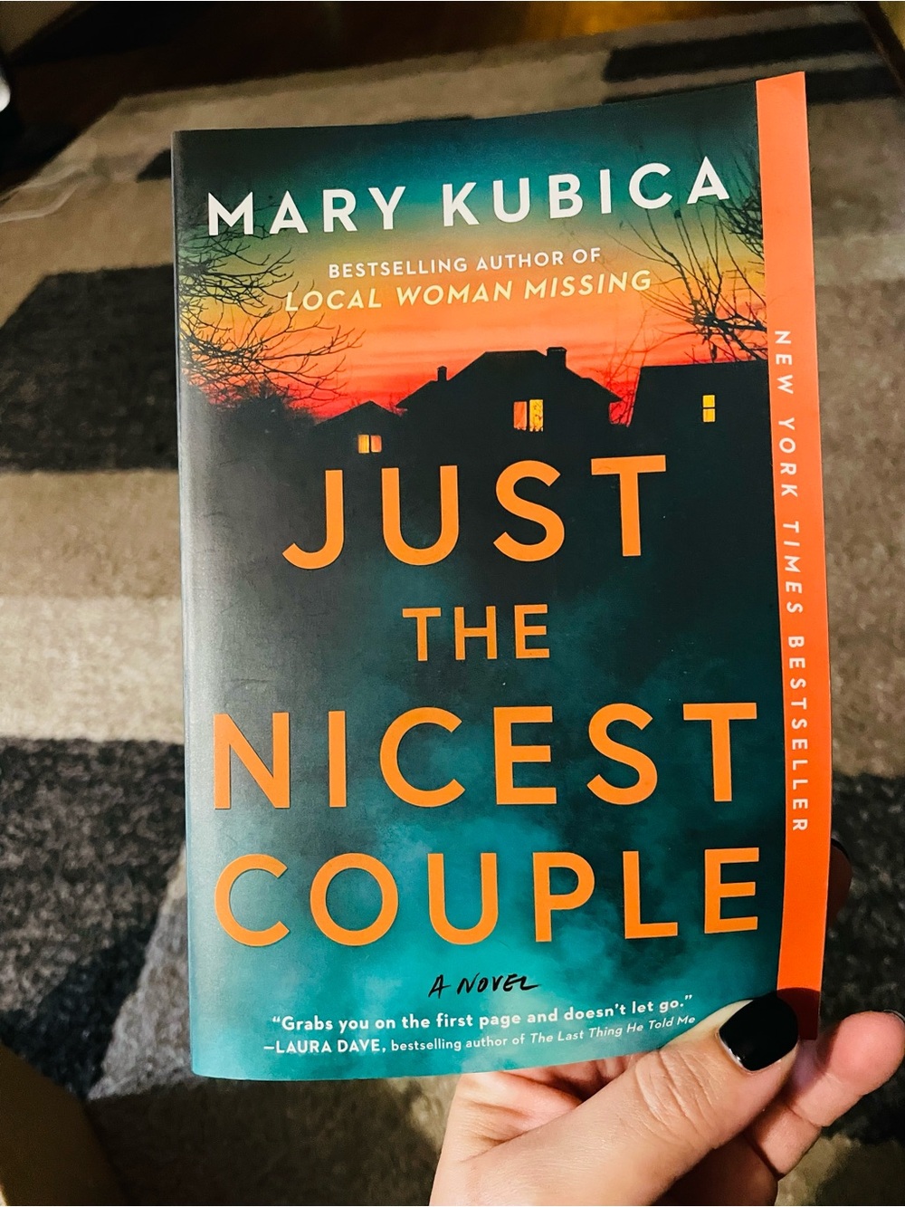 Just the Nicest Couple by Mary Kubica - Teal Paperback